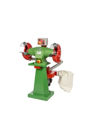 Solo Oggi smerigliatrice con aspirazione nebes SA-6 in ghisa - 1400 rpm - 300x40x30 mm - 400 v 50 hz 2200 w