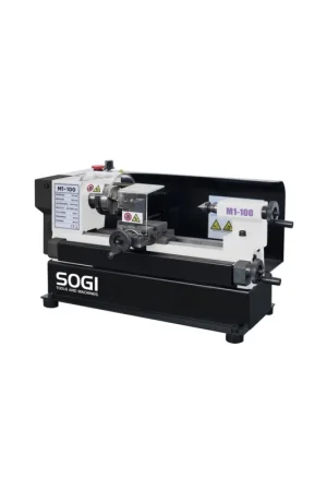 tornio per metalli da banco sogi M1-100 110 x 160 funzionamento manuale Prezzo Conveniente