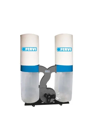 aspiratore per trucioli carrellato fervi 0496 per macchine legno - 2.2 kw Promozione Esclusiva