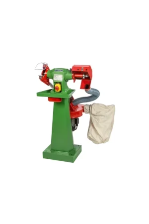 mola combinata con aspirazione nebes CA-1 - spazzola 150x20x16 - mola 150x20x16 - 400v - 375w Prezzo Di Fabbrica