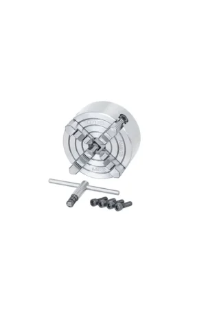 Solo Oggi mandrino per tornio fervi P444A/125 a 4 griffe indipendenti - ø 125 mm - ghisa