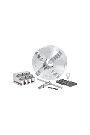 Ultima Occasione mandrino tornio autoserrante fervi M079A/320/D1-6 - 4+4 griffe - ø 320 mm - camlock d1-6 - ghisa