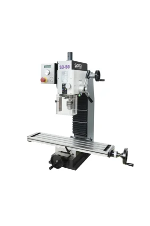 fresatrice da banco sogi S3-50 - motore brushless 750 w - inversione automatica per maschiatura Di Tendenza