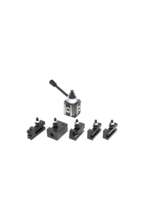 Solo Oggi torretta a cambio rapido per tornio sogi TOR-300 - perno m18 - 5 cartelle