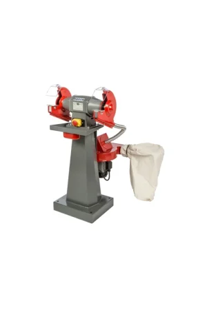 smerigliatrice con aspirazione nebes SEA-9 in alluminio - 2800 rpm - 150x20x16 mm - 230 v Consegna Rapida