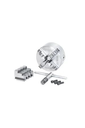 Acquista Ora mandrino tornio autoserrante fervi M449A/125 di precisione - 4+4 griffe - ø 125 mm - ghisa