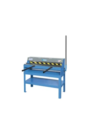 cesoia per lamiera fervi T034/105 - goniometro integrato - fine corsa regolabile - 1050 mm Ultime Pezzi