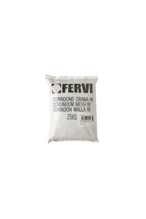 graniglia sacco da 25 kg di corindone grana 80 per sabbiatrice fervi 0582/80 Must-Have
