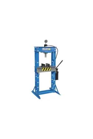 Soddisfatti O Rimborsati pressa idraulica per officina fervi P001/30 manuale - 2 velocità - pistone mobile - 30 ton