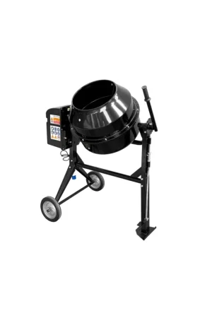 Subito Disponibile betoniera elettrica a bicchiere sogi BEM-120 - capacità 120 l - motore 550 w - per calcestruzzo, malta e intonaco - nera