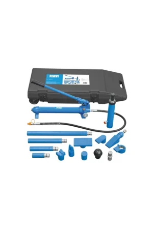 Must-Have unità idraulica in kit fervi 0054/10 per carrozzerie con prolunghe ad attacco rapido - 10 ton