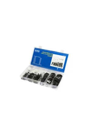 assortimento set serie di 300 anelli elastici seeger per esterni foro sogi AS-300-AEE Nuovo Arrivo