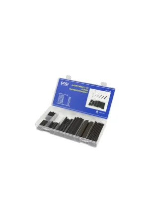 assortimento set serie di 127 guaine guaina termorestringenti sogi AS-127-TER termoretraibile Solo Oggi