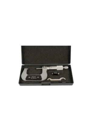 Ultima Occasione micrometro centesimale per esterni sogi MIC-25-50 con frizione - 25÷50 mm - terminali cromati