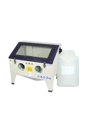 sabbiatrice sogi s-72 da banco + sacco 25 kg di microsfere in vetro grana 200/300 Prezzo Di Fabbrica