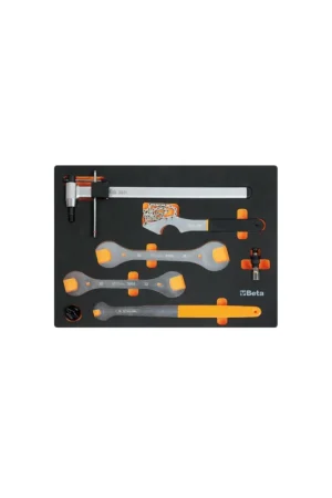 assortimento di 7 utensili beta mm401 per riparazione biciclette - vassoio morbido in eva Occasione Imperdibile