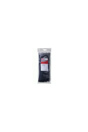 Consegna Rapida fascetta per cablaggio nera valex 1201039- 100 pz - 300 x 3,6 mm - poliammide 6.6