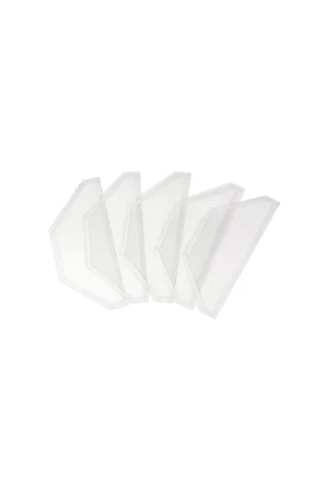 Popolare serie protezioni finestra fervi 0490/03 per sabbiatrici - 5 pezzi