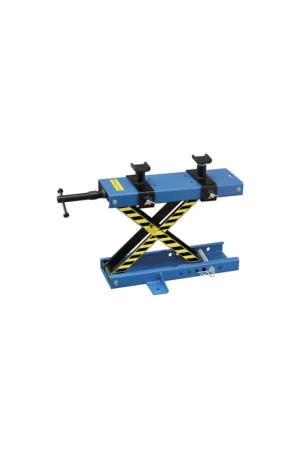 Prezzo Di Fabbrica sollevatore per moto a pantografo fervi 0452 - portata 400 kg - piattaforma 470 x 150 mm