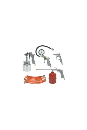 Ultime Pezzi kit 5 accessori pneumatici per compressore pistola, aerografo valex 1559917