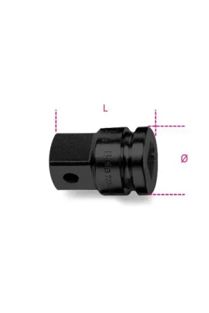 raccordo macchina attacco quadro femmina 3/4 maschio 1" fosfatato beta 728/16 Reso Gratuito