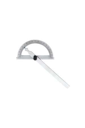 goniometro semplice in acciaio inox angolo fervi art. G006/200 Affare