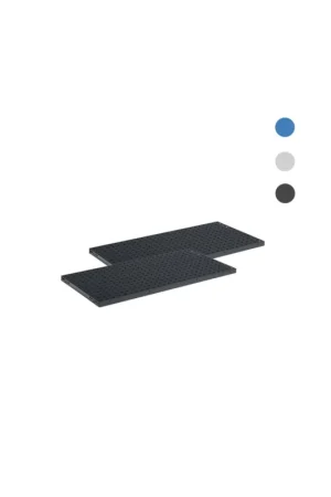 Ultimissimo Modello kit 2 piani forati fami fac991208 995 x 500 x 30 h mm per armadi perfom con l 1020 mm - vari coloriantracite ral 7016