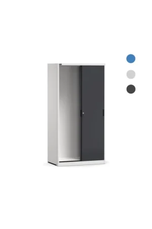 armadio in metallo vuoto con porte scorrevoli fami perfom faa2110c 1020x600x2000 h mm - vari colorigrigio ral 7035+7016 Novità