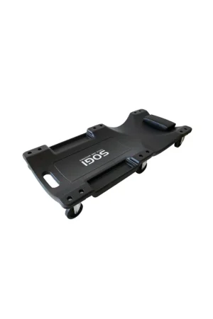 Acquista Ora carrello sotto-auto sogi X4-03 con poggiatesta e 2 vani laterali portautensili - 6 ruote piroettanti