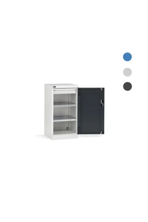 armadio a porta battente fami perfom 512 x 555 x 1000 mm - 1 cassetto - portata 800 kg - vari colorigrigio ral 7035+7016 Reso Gratuito