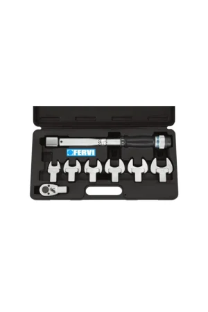 chiave dinamometrica professionale 15 - 80 nm in kit 8 pz fervi art. 0803/S080 Prezzo Ridotto