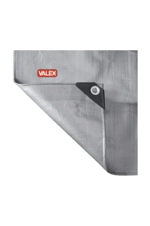 telone occhiellato impermeabile valex 1454290 in polietilene rinforzato - 220 g/m² - 4x5 m Esclusivo