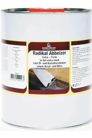 Super Prezzo Sverniciatore Extra Forte in Gel per Legno  Confezione 4 Lt | Borma