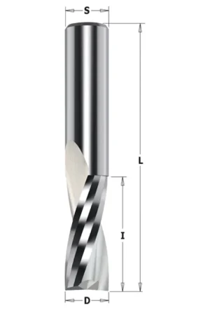 Sconto FRESA A TAGLIENTI ELICOIDALI Z2 POSITIVI HWM S=4 D=4x15x50 DX