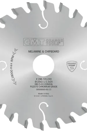 Bestseller LAMA INCISORE CONICO CHROME MDF HW D=125x3.1-4.3/2.2x20 Z24 CO+ATB