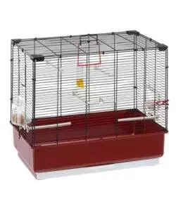 A Buon Prezzo Gabbia per uccelli "rekord 4" rossa, 59x33xh55cm - ferplast