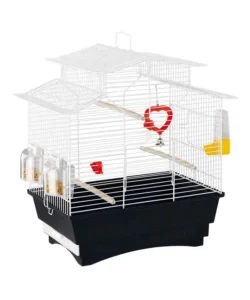 Acquista Ora Gabbia per uccelli "pagoda" bianca, 47x29,5xh50 cm - ferplast