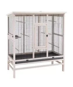 Voliera per uccelli "wilma" in legno, 131.5x67xh153 cm - ferplast Nuova Collezione