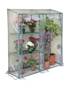 Ultimissimo Modello Telo di ricambio verdemax per serra buganvillea big in plastica trasparente 143x50x155 cm