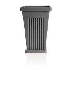 Vaso piramide c/sottovaso grigio Offerta