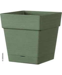 Vaso da giardino "quadro save" verde lichene, 17 cm Saldi