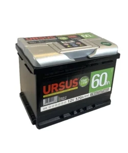 Ultimissimo Modello Batteria per auto al piombo "ursus star&stop"60 ah