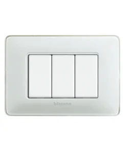 Acquista Ora Placca 3p colors ghiaccio matix am4803cbn - bticino.
