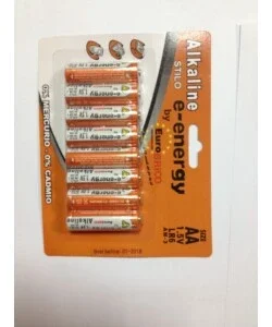 4+4 stilo alkaline - aa 1.5vblister. Nuovo Arrivo