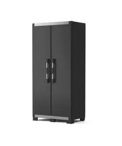 Armadio alto keter "xl garage" in resina nero 89x54x188 cm Offerta Speciale