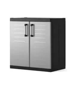 Armadio basso keter "detroit xl" in resina grigio 89x54x93 cm Compra Oggi Stesso
