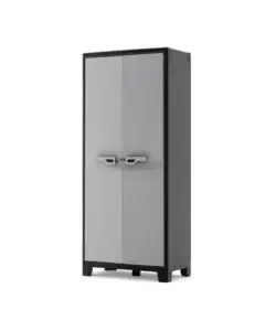 Armadio alto keter "titan" in resina grigio 80x44x182 cm Ultima Occasione