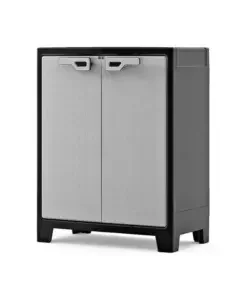 Armadio basso keter "titan" in resina grigio 80x44x100 cm Subito Disponibile