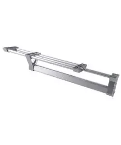 Appendiabiti estraibile per armadio in alluminio opaco Non Perdere