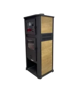 Prezzo Conveniente Stufa a legna con forno ignip "roma" effetto legno 12 kw